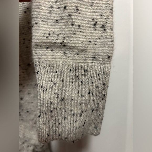 Rag & bone 100% cashmere tunic sweater women’s XS gray speckled quiet luxury - Picture 11 of 15